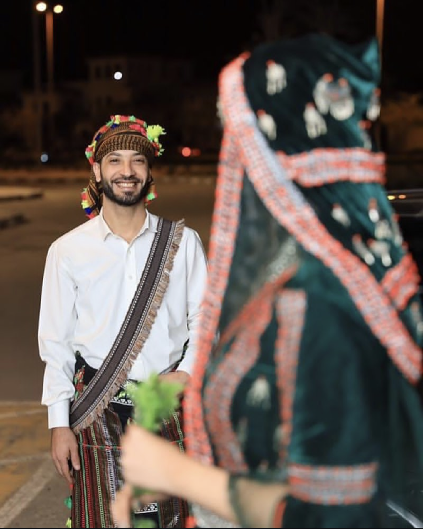 فرحة العريس في ليلة الزفاف